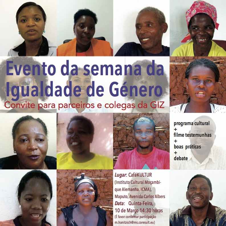 GIZ Mozambique: Gender Week Events in Maputo and Provinces | GIZ Gender